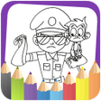 Little Singham Colorung Book APK